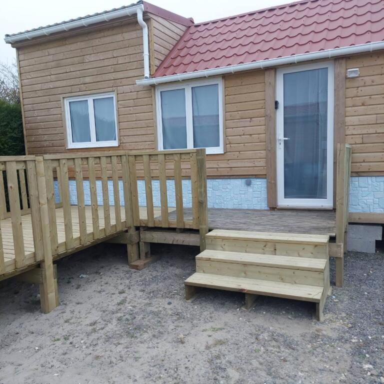 Berck-Plage - 2 Hebergements Insolites Tiny House De 2 A 8 Personnes Екстер'єр фото